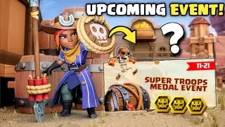 NEW SUPER TROOP MEDAL EVENT COMING IN CLASH OF CLANS WITH CRAZY REWARDS!🤩 - FULL EXPLAINED