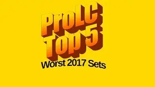 Top 5 Worst Lego Sets of 2017 | ProLC Top5