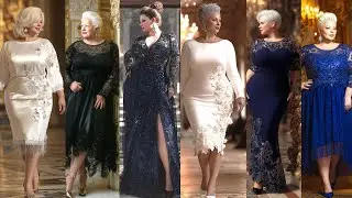 Elegance in Every Step | Plus-Size Dresses 40+/50+/60+