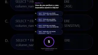 How do you perform a case insensitive search in SQLite