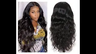 Brazilian Body Wave Wig Medium Brown Lace Front Human Hair Wigs 360 Lace Frontal Wigs For Women