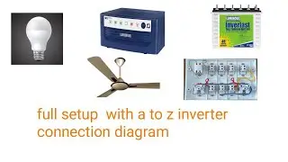 how to inverter connection inside Power extension board