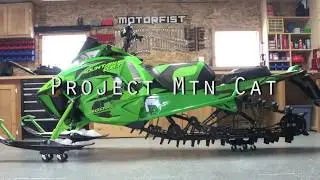 SnoWest Project MTN Cat &ndash; 2018 Arctic Cat M8000 Mountain Cat Build