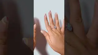 Vibrant Summer Swirl Nail Design