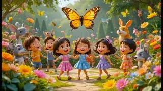 The Butterfly Song🎵 | Nursery Rhymes | Kids Melody Magic