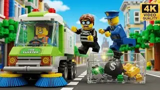 The Street Sweeper Machine That Sucked Up a Bank Robber's Money Bag 🧹💰👮&zwj;♂️