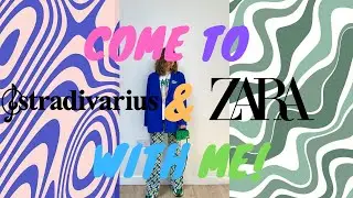 COME SHOPPING TO ZARA & STRADIVARIUS WITH ME!