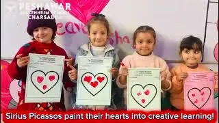 Sirius Picassos paint their hearts into creative learning!