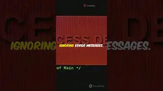 3  Common programming Mistakes 