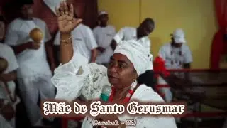 Terec&ocirc; em ritmo da M&atilde;e de Santo Gerusmar na Tenda Santa B&aacute;rbara do mestre Z&eacute; William na Morada Nova 