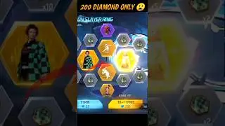 Demon Slayer Ring Event Free Fire #shorts