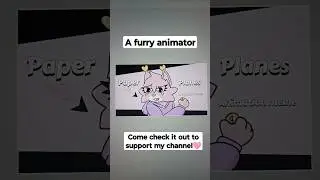 paper planes meme .. furry art #furry #furryart #animationmeme #art