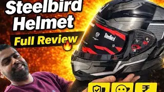 Steelbird Helmet Full Review 🔥 | Safety, Comfort & Price | Best Budget Helmet  #helmet #helmetreview