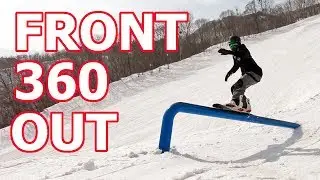 Frontside 360 Out of Rails - Snowboard Trick Tutorial