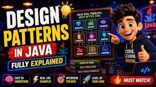Java Design Patterns Complete Guide | Explained with Animation | Code Objects