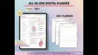 2025 All-in-One Digital Planner