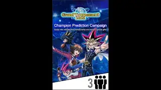 Yugioh Duel Links - KCGT 2021 Champion Prediction Campaign!