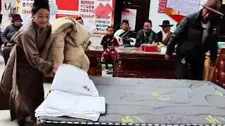 西藏那曲市索县亚拉镇超塘村第四届“乡村振兴 那曲奋进”活动系列 #西藏那曲市 #传统手艺 #乡村振兴那曲奋进系列活动 #索县网红又出来了
