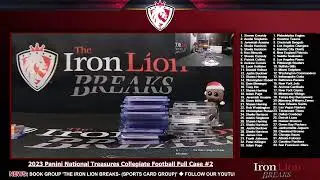2023 Panini National Treasures Collegiate Football Full Case #2