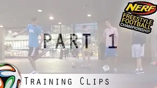 UK Freestyle Football Championships 2014 - Manchester | Training Clips Part 1