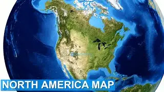 North America Maps, Countries Map and Earth Views from Space