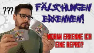 Gefälschte Videospiele - Wie erkenne ich Repros von Cardridges - Kevlar-Special