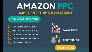 Amazon PPC | Amazon Advertising | Amazon Seller | Amazon FBA | Amazon PPC Expert | Amazon virtual