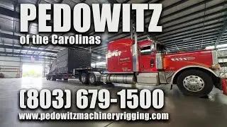 Pedowitz Machinery Movers Heavy Equipment Rigging Charlotte NC Trucking Storage and Transportation