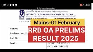My RRB OA Pre result @countdownprep #exam #result #bankexam #success #youtube #support #subscribe