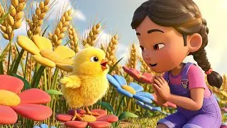 Minecraft Tiny Chicken Hid Under the Whea | Fun Kids Songs & Nursery Rhymes