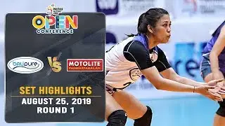 BaliPure vs. Motolite | Set 2 Highlights - August 25, 2019 | #PVL2019
