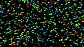 Particles Simulation Background Video