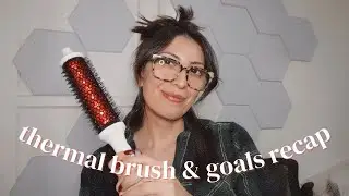 VLOGMAS ✨ Тестирование инфракрасной термощетки Bondi Boost, обзор целей на 2025 год, покупки в Ab...