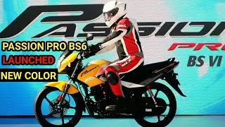 Hero Passion Pro BS6 Launched in India | New Color & Graphics | Price? | Fi | All Details | minute