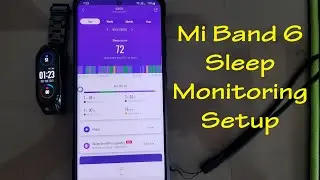 How to enable Sleep Monitor in Zepp Life app for Mi Band