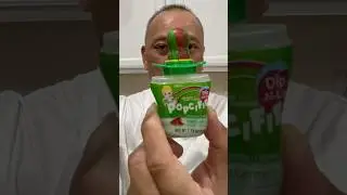 👂 ASMR POPCIFIER LOLLIPOP WITH CANDY POWDER WATERMELON FLAVOR AND EATING SOUNDS 👂#asmr #shorts