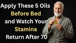 5 Powerful Oils to Boost Stamina After 70 | Apply Before Bed for Fast Results!