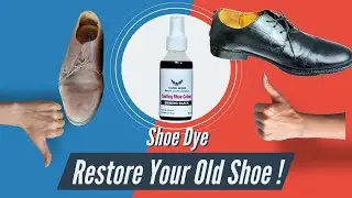 Leather Shoe Dye Color # Old Shoe Restoration