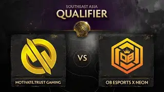 MG.Trust vs OB.Neon Game 2 - TI10 SEA Qualifiers: Upper Bracket R1 w/ GoDz & Black^