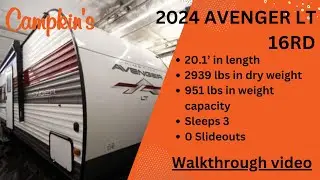 2024 Avenger LT 16RD by Prime Time at Campkin's RV Centre