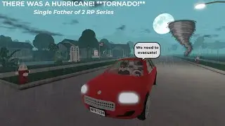 There was a Hurricane! **TORNADO!** Roblox Bloxburg Roleplay