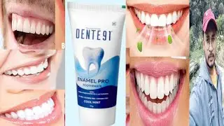 Dente91 Enamel Pro Toothpaste | Honest Review In Hindi