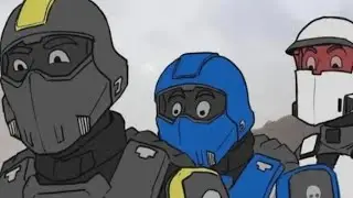 The first melee kill on a Vox Engine in Helldivers 2 