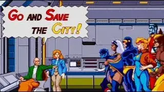 X-men Arcade - Synchronized 6 Players Gameplay