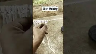 Making traditional dance skirt #shorts