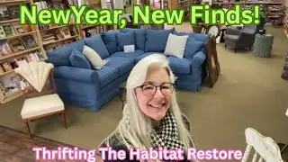 Новый год, новые находки! Покупки в секонд-хенде Habitat Store.