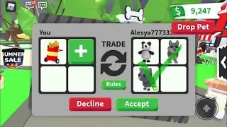 What people trade for STROLLER adopt me ROBLOX - indeframe