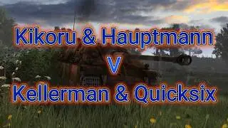 Gates Of Hell Ostfront | Kikoru & Hauptmann V Quicksixhatch & Kellerman 2v2 Domination