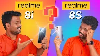 அடேங்கப்பா! என்ன மாதிரி Build-up😂 கொடுக்கிறான்| realme 8i & 8s  Unboxing & First Impression in Tamil