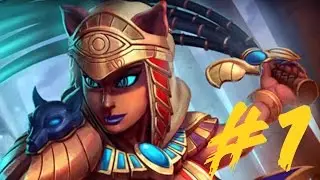 SMITE # 1 - 2v3 Joust - Kitty too OP?:Bastet Gameplay
